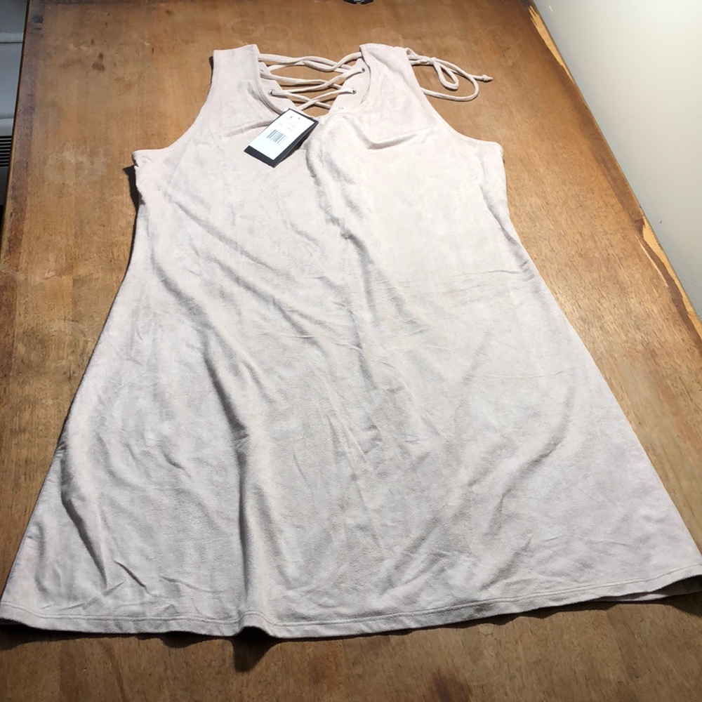 Nordstrom NWT lace-up back tunic or shift